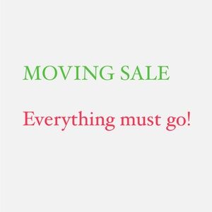 All items must be sold!!!